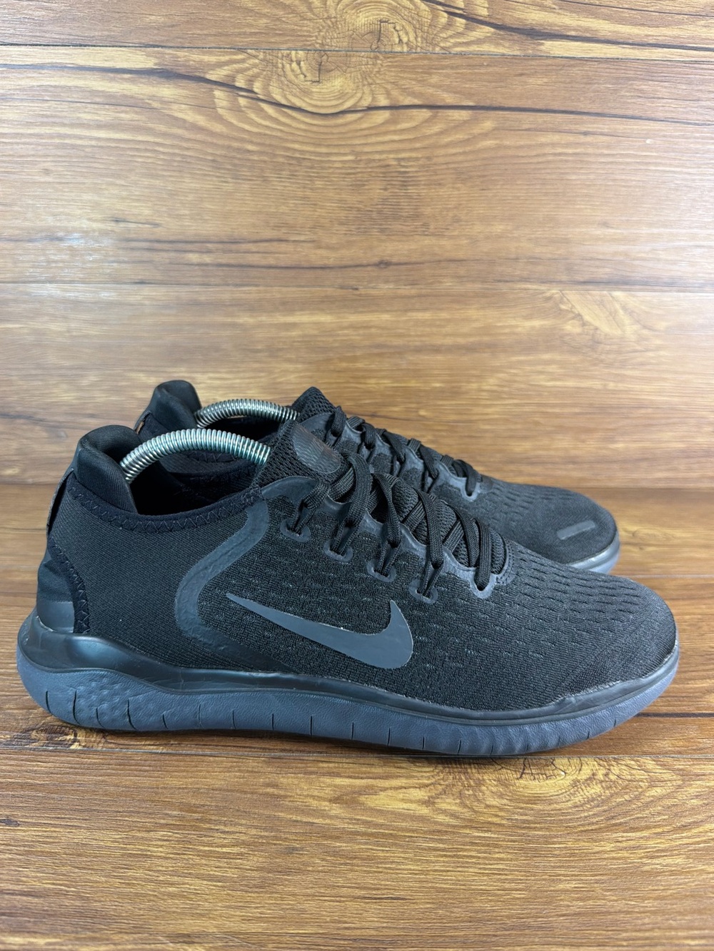 Nike Free RN 2018 Running Shoes Black Men’s Size 10 Athletic Sneakers